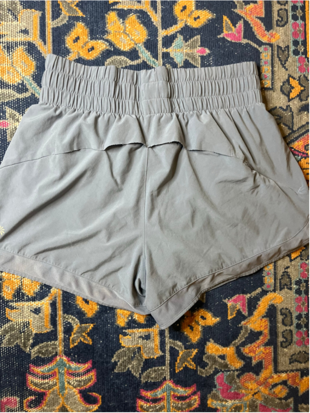Athleta Mesh Racer High Rise 3 inch Short